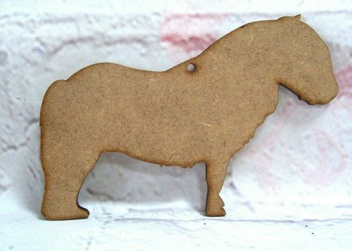 Shetland pony style mdf craft - shetland,