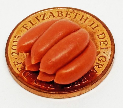 Dolls house butcher sausages - butcher,