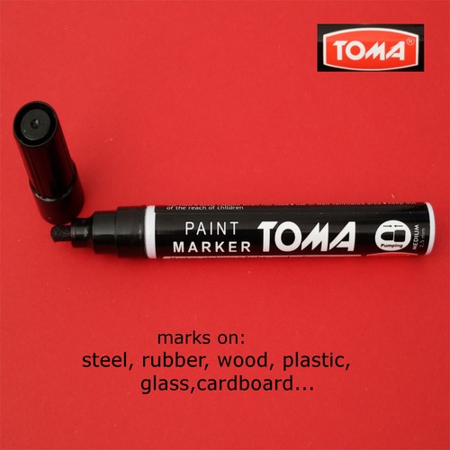 Black permanent marker - black,