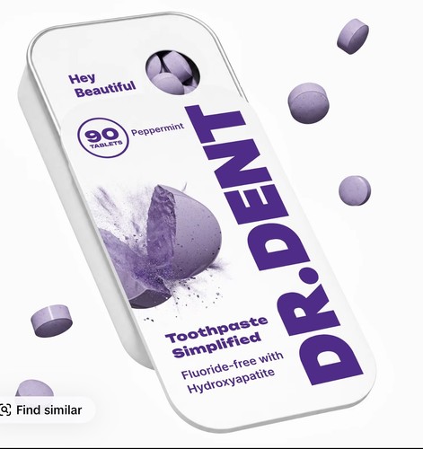 Dent purple toothpaste - dr.dent,