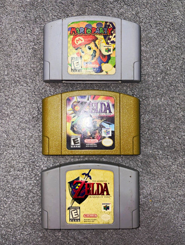 Nintendo n64 game lot - n64, mario