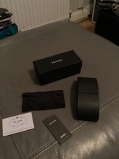 Prada Saffiano Black Textured
