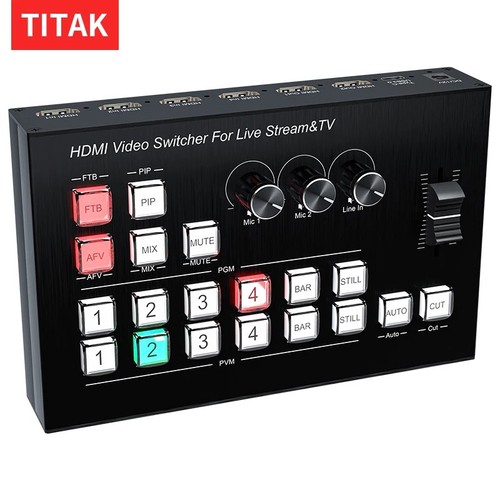 Hdmi video mixer switcher - mixer, live