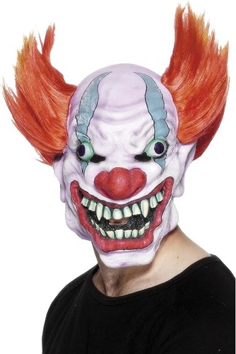 Halloween clown mask - halloween,