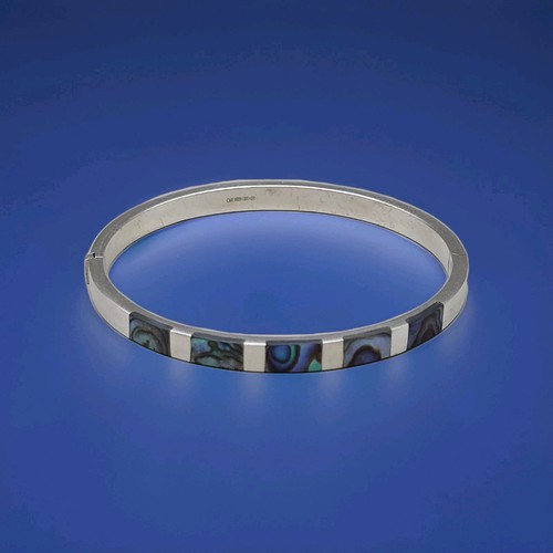 Vintage sterling silver hinged - sterling,