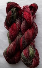 POISONOUS RED 2 x 50g 75% Wool