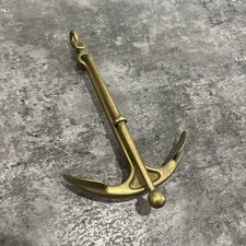 Vintage Solid Brass Anchor