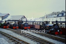 Ffestiniog Railway Linda & Lilla Steam Locomotives 1996 Original 35mm Slide