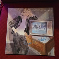 Joni Mitchell signed lp Wild