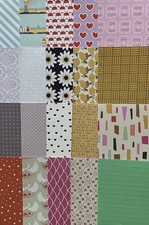 A6 x 20 Assorted Backing