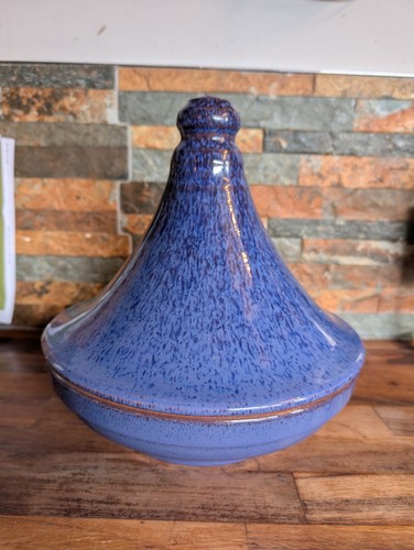 Navy blue tagine - pot, made