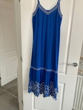 Next blue maxi sundress Size