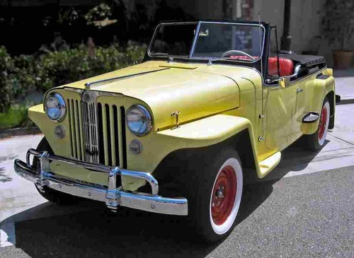 Print 1948 jeep - print,
