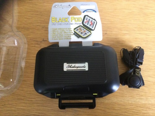 Shakespeare black pod fly box - pod,