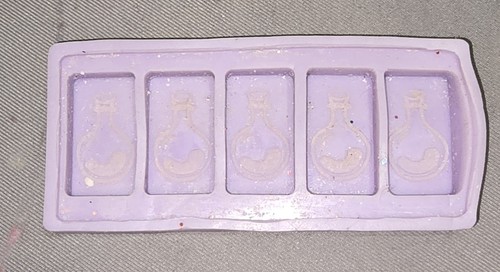 Poison bottle halloween mould - poison,