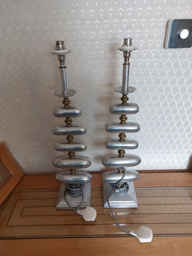Vintage pair rochamp table - pair,