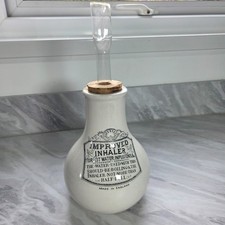 Vintage Maw's of Barnet (London) Improved Inhaler with Cork & Tube c1910+