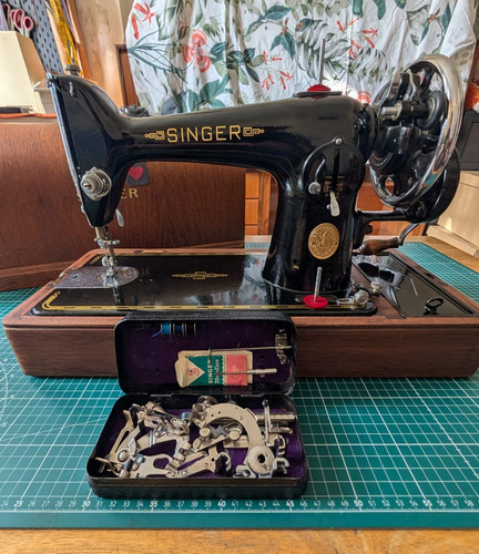 Singer 201k hand - singer,