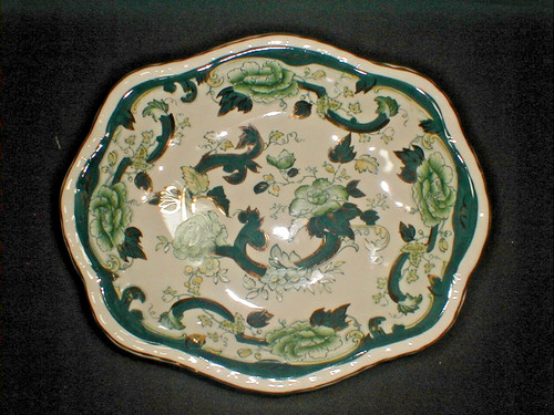 Masons ironstone green - ironstone,