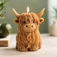 3D Animal Candle Mold Silicone