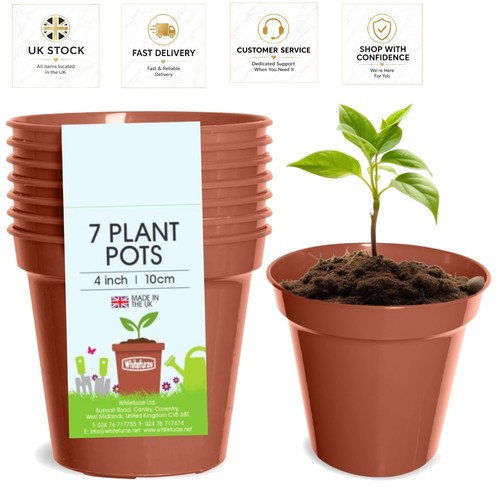 Elegant 10cm terracotta garden - elegant,