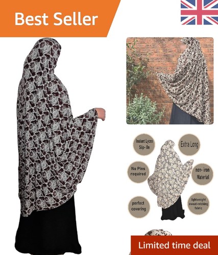 Versatile khimar long - long, hijab