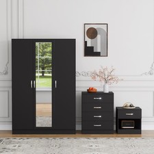 3 Piece Black Bedroom