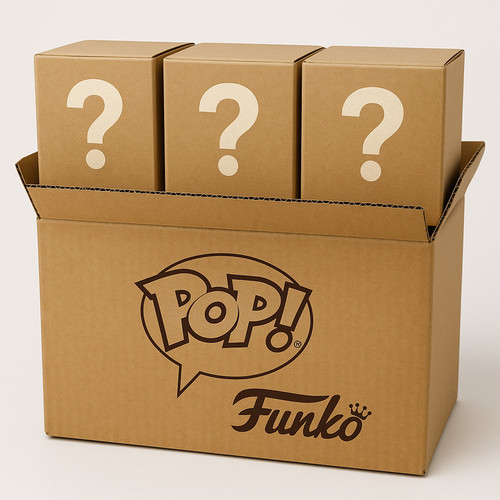 Funko pop mystery - box, 3