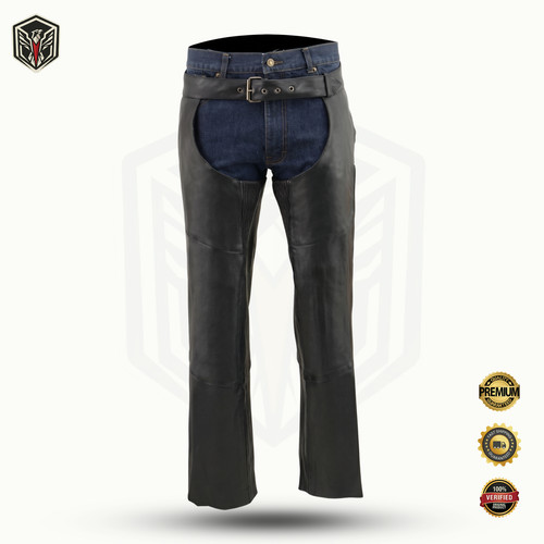 Men premium black leather - men’s,