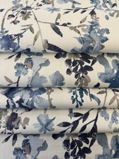 Villa Nova Hana Indigo Fabric