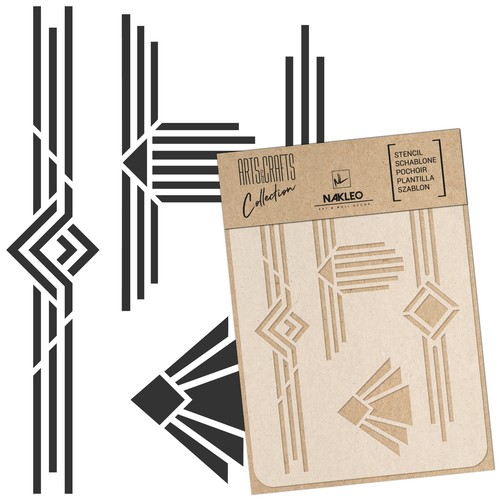 Diy reusable plastic stencil - reusable,