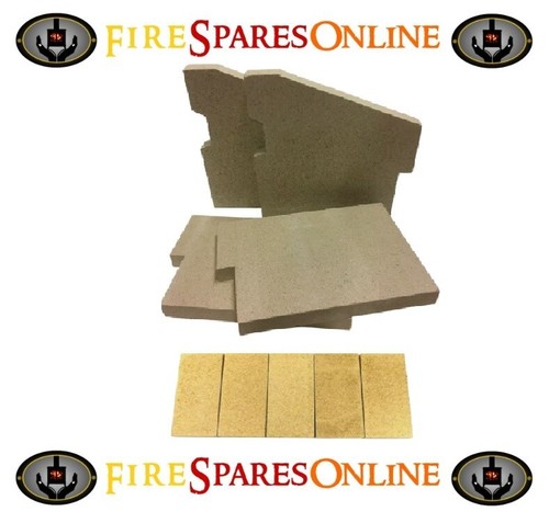 Full set fire bricks baffle - full,