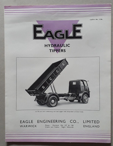 Eagle hydraulic tippers - eagle,