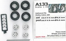 WHEELS 1/43 HALIBRAND x SHELBY
