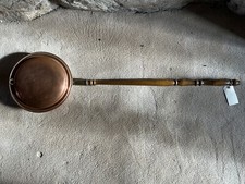 antique copper warming pan