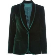 Men Emerald Green Velvet