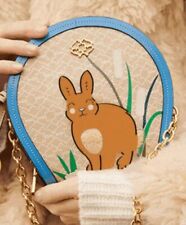 RADLEY LUNAR RABBIT MULTICOLOURED PICTURE LEATHER HANDBAG SHOULDER BAG NEW!!!