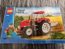 LEGO City Tractor 7634 Complete Set with 1 Minifigure / Instructions