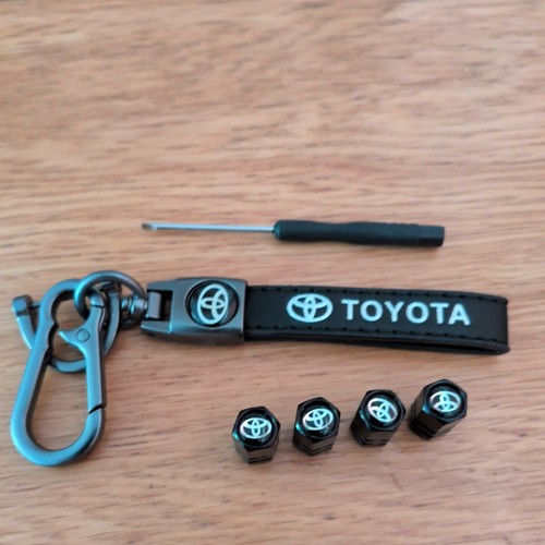Toyota genuine leather keyring - leather,