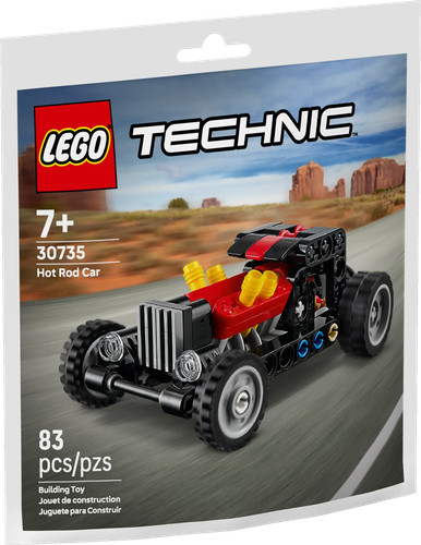 Lego technic hot rod - technic, car