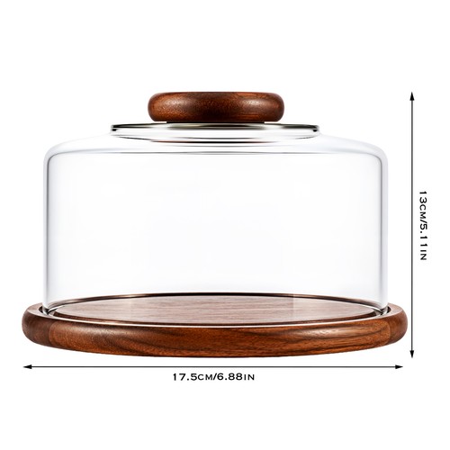 Glass dome cake - cake, with