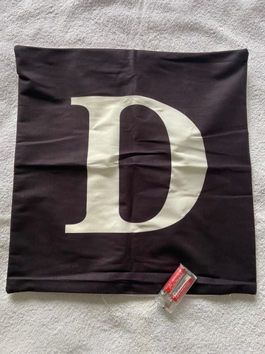 Light pillow letter d - letter,