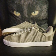 Adidas Stan Smith Uk 8 Grey Mesh. Ace Condition Very Smart And Rare. Different!
