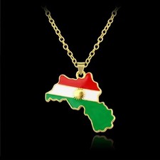 Kurdish Flag Necklace