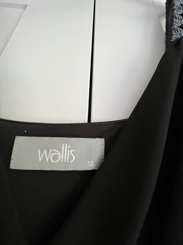 Wallis black beaded maxi - maxi, dress