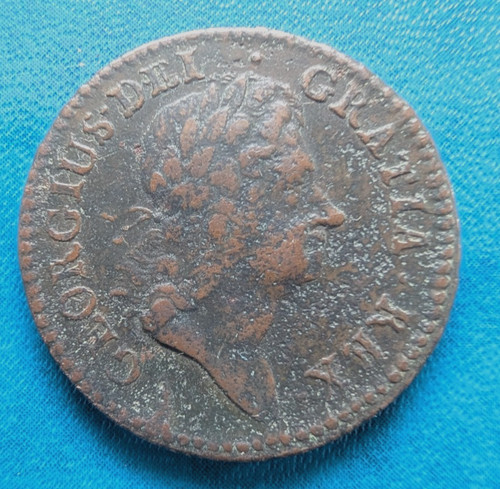 Woods hibernia 1723 halfpenny - woods,