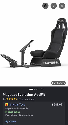 Playseat evolution actifit - playseat,