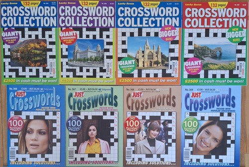Crossword puzzle books - 8,