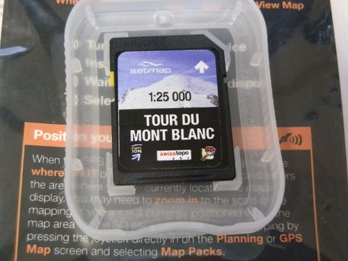 Satmap map card - -, mont