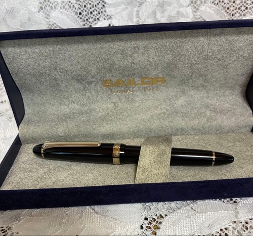 Sailor 1911 fountain pen black - sailor,